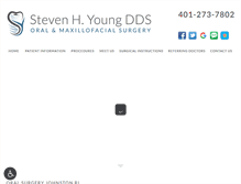 Tablet Screenshot of johnstonoralsurgery.com